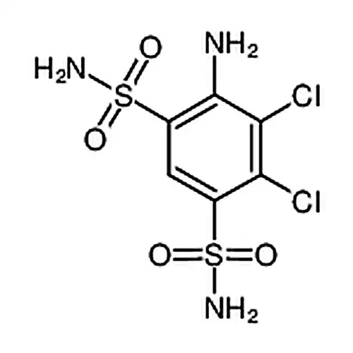 4-氨基-5,6-二氯苯-1,3-二磺酰胺