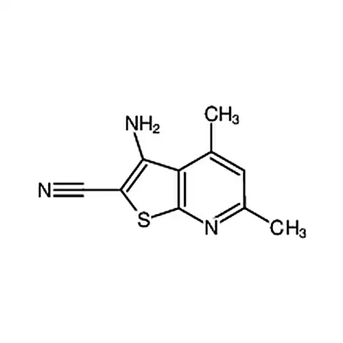 3-氨基-4，6-二甲基噻吩并[2，3-b]吡啶-2-甲腈