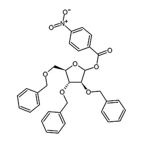 1-对硝基苯甲酸-2,3,5-三苄氧基-d-阿拉伯呋喃糖苷