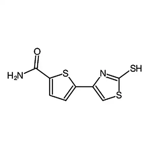 2-甲酰胺-5-(2-巯基-1,3-噻唑-4-基)-噻吩