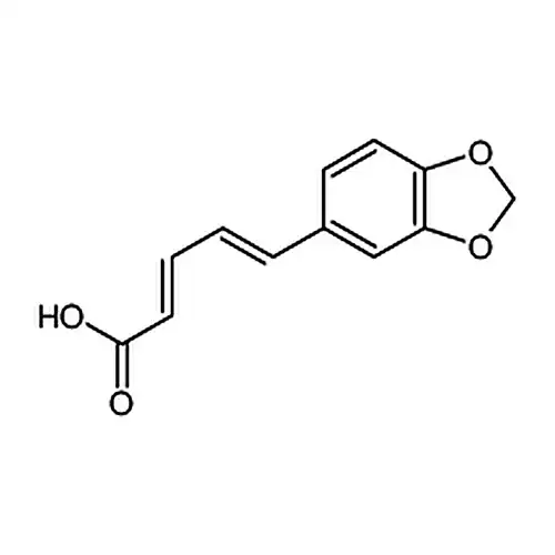 5-(1,3-苯并二恶唑-5-基)-2,4-戊二烯酸