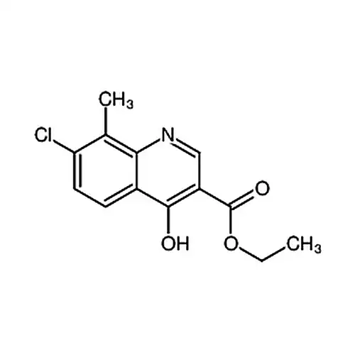 7-氯-4-羟基-8-甲基喹啉-3-羧酸乙酯