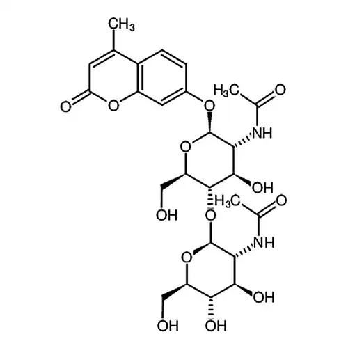 4-甲基伞形酮基 beta-D-N,N’-二乙酰基壳二糖糖苷