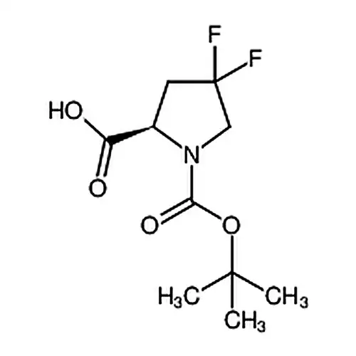 (R)-1-(叔丁氧羰基)-4,4-二氟吡咯烷-2-羧酸
