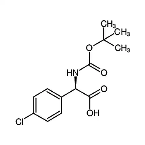 N-(叔丁氧羰基)-D-2-(4-氯苯基)甘氨酸