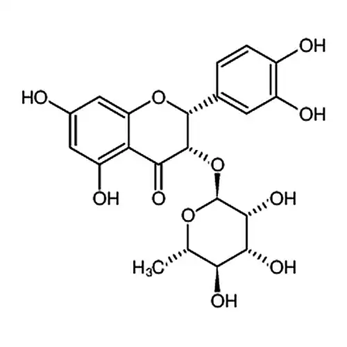 (2R,3R)-2-(3,4-二羟基苯基)-5,7-二羟基-3-(((2S,3R,4R,5R,6S)-3,4,5-三羟基-6-甲基四氢-2H-吡喃-2-基)氧基)苯并二氢吡喃-4-酮
