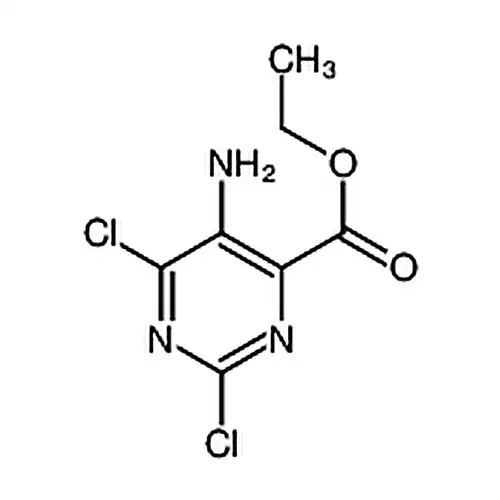 5-氨基-2，6-二氯-4-嘧啶羧酸乙酯