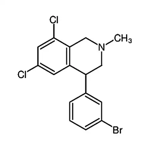 4-(3-bromophenyl)-6，8-dichloro-2-methyl-1，2，3，4-tetrahydroisoquinoline