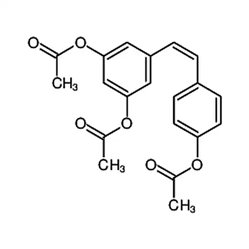 5-(4-乙酰氧基苯乙烯基)-1,3-亚苯基 二乙酸酯