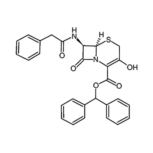 7-苯基乙酰胺-3-羟基-3-头孢烯-4-羧酸二苯甲酯
