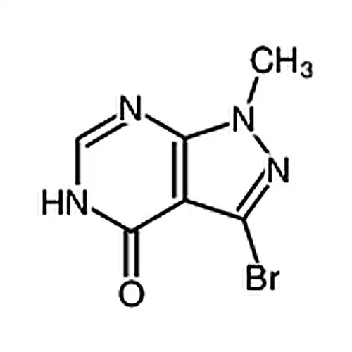 3-溴-1-甲基-1H，4H，5H-吡唑并[3，4-d]嘧啶-4-酮