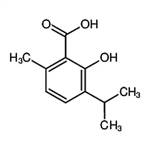 2-羟基-3-异丙基-6-甲基苯甲酸