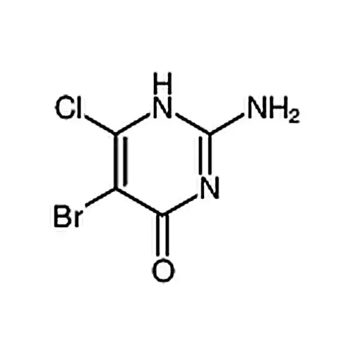 2-氨基-5-溴-6-氯嘧啶-4(1H)- 酮