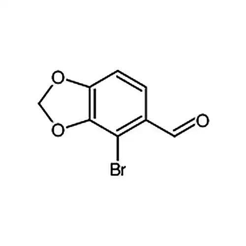 4-溴苯并[d][1，3]二氧戊环-5-甲醛