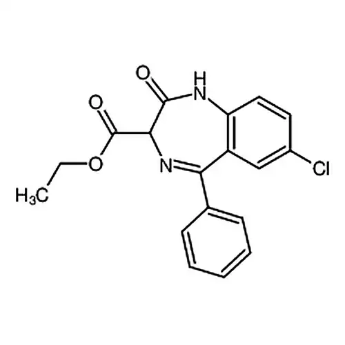 ethyl 7-chloro-2，3-dihydro-2-oxo-5-phenyl-1H-1，4-benzodiazepine-3-carboxylate
