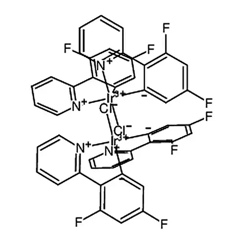 二-μ-氯噻吩[3，5-二氟-2-(2-吡啶基-κN)苯基-κC]二铱