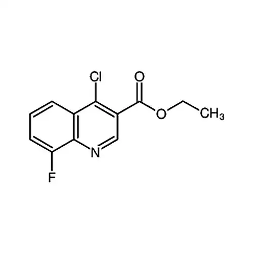 4-氯-8-氟代喹啉-3-羧酸乙酯