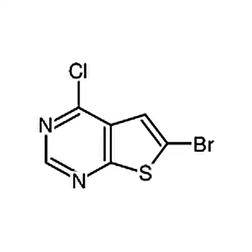 4-氯-6-溴噻吩并[2，3-d]嘧啶