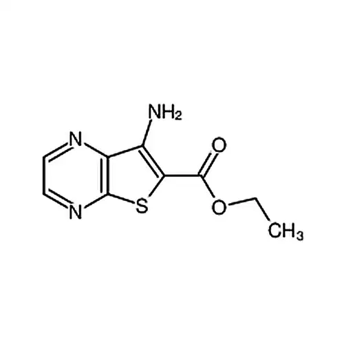 7-氨基噻吩并[2，3-b]吡嗪-6-羧酸乙酯