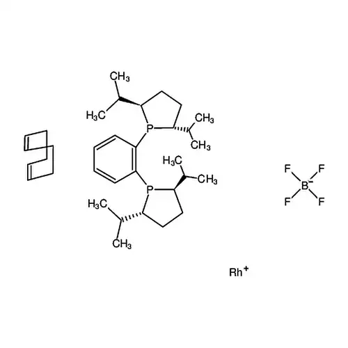 1，2-双[(2R，5R)-2，5-二异丙基膦烷基]苯(1，5-环辛二烯)四氟硼酸铑(I)