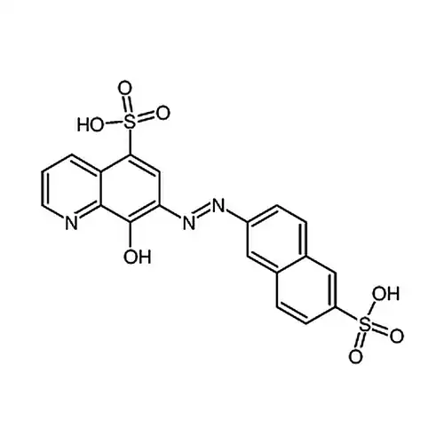 8-羟基-7-((6-磺酸基萘-2-基)偶氮)喹啉-5-磺酸