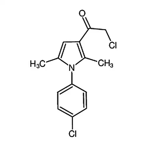 2-氯-1-[1-(4-氯苯基)-2,5-二甲基-1H-吡咯-3-基]-1-乙酮