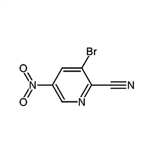 3-溴-5-硝基吡啶-2-甲腈