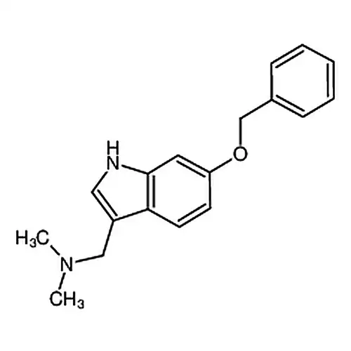1-(6-(苄氧基)-1H-吲哚-3-基)-N，N-二甲基甲胺
