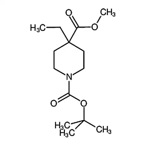 N-叔丁氧羰基-4-乙基哌啶-4-甲酸甲酯