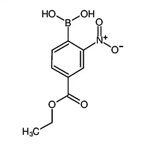 4-乙氧羰基-2-硝基苯硼酸
