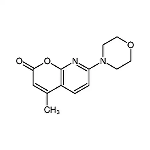4-甲基-7-吗啉基-8-氮杂香豆素