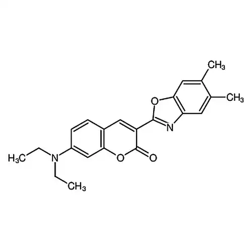 7-(二乙基氨基)-3-(5,6-二甲基-2-苯并恶唑基)-2H-1-苯并吡喃-2-酮