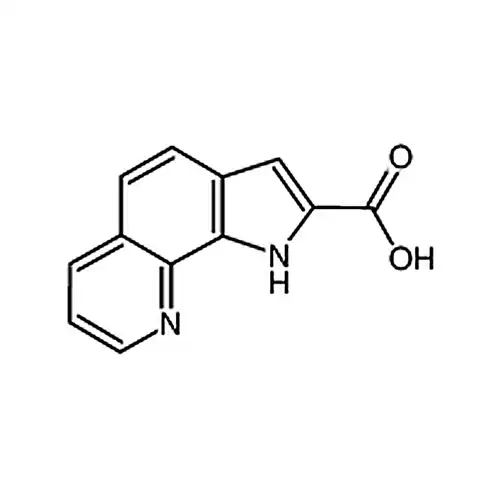 1H-吡咯并[3，2-H]喹啉-2-羧酸