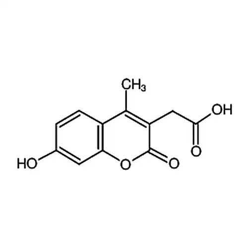 7-Hydroxy-4-methyl-3-coumarinylacetic acid