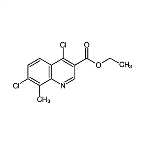 4，7-二氯-8-甲基喹啉-3-羧酸乙酯