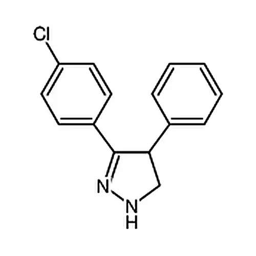 3-(4-氯苯基)-4-苯基-4,5-二氢-1H-吡唑