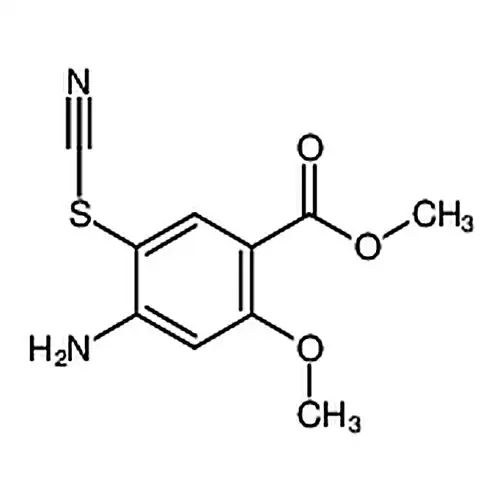 2-甲氧基-4-氨基-5-硫氰基苯甲酸甲酯