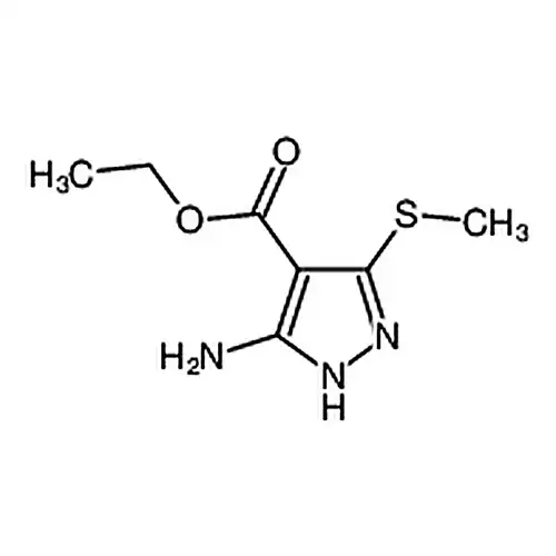 3-氨基-5-(甲硫基)-1H-吡唑-4-羧酸乙酯
