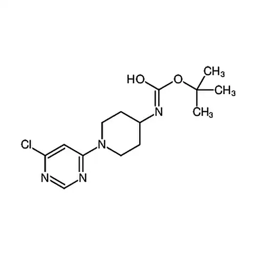 [1-(6-氯-4-嘧啶基)-4-哌啶基]氨基甲酸叔丁酯