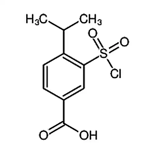 3-(氯磺酰基)-4-异丙基苯甲酸