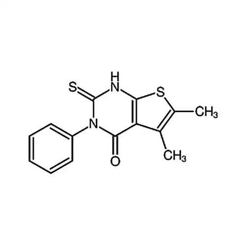 2-巯基-5，6-二甲基-3-苯基噻吩并[2，3-d]嘧啶-4(3H)-酮