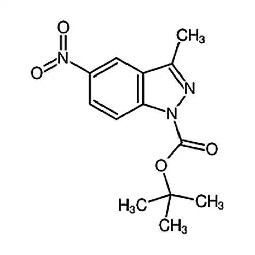 3-甲基-5-硝基-1H-吲唑-1-羧酸叔丁酯