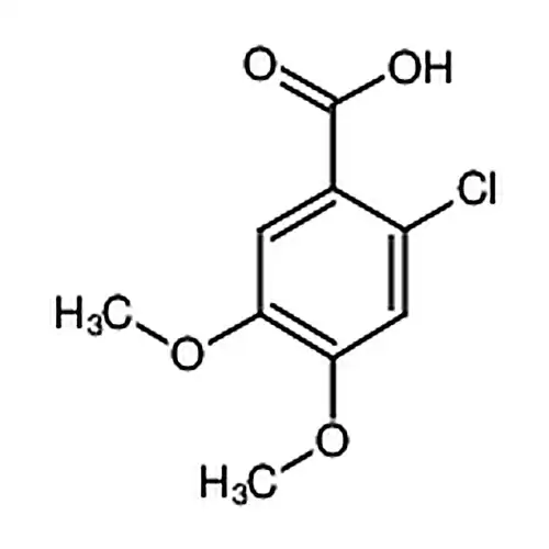2-氯-4,5-二甲氧基苯甲酸