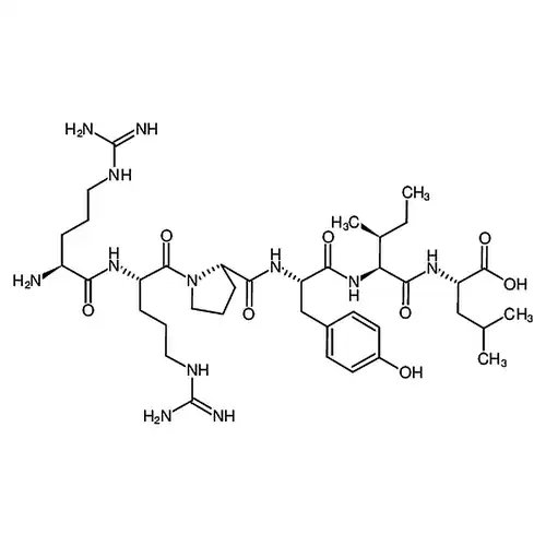 L-Arginyl-L-arginyl-L-prolyl-L-tyrosyl-L-isoleucyl-L-亮氨酸