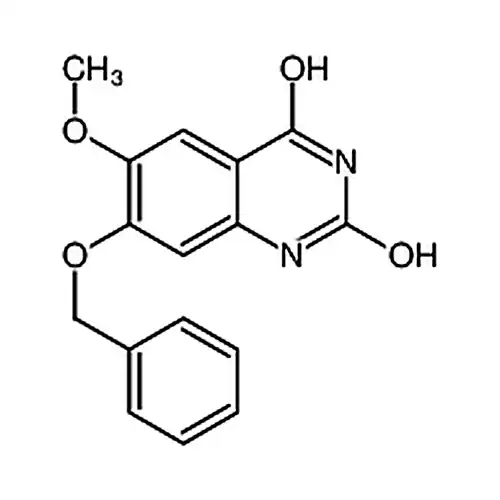 7-(苄氧基)-6-甲氧基喹唑啉-2，4(1H，3H)-二酮