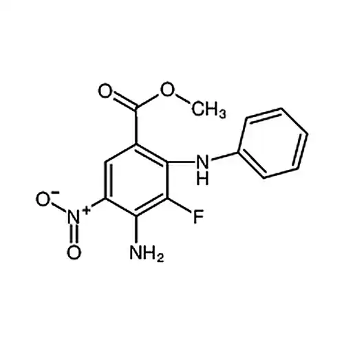 4-氨基-3-氟-5-硝基-2-(苯氨基)苯甲酸甲酯