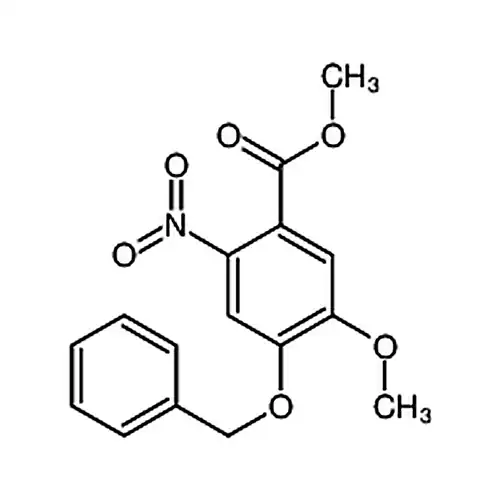 4-苄氧基-5-甲氧基-2-硝基苯甲酸甲酯