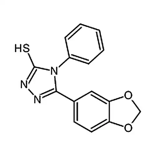 5-(苯并[d][1,3]二氧戊环-5-基)-4-苯基-4H-1,2,4-三唑-3-硫醇