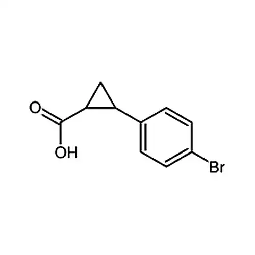 反式-2-（4-溴苯基）环丙烷-1-羧酸