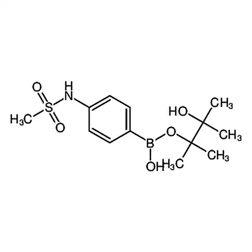 N-[4-(4,4,5,5-四甲基-1,3,2-二氧杂环戊硼烷-2-基)苯基]甲磺酰胺